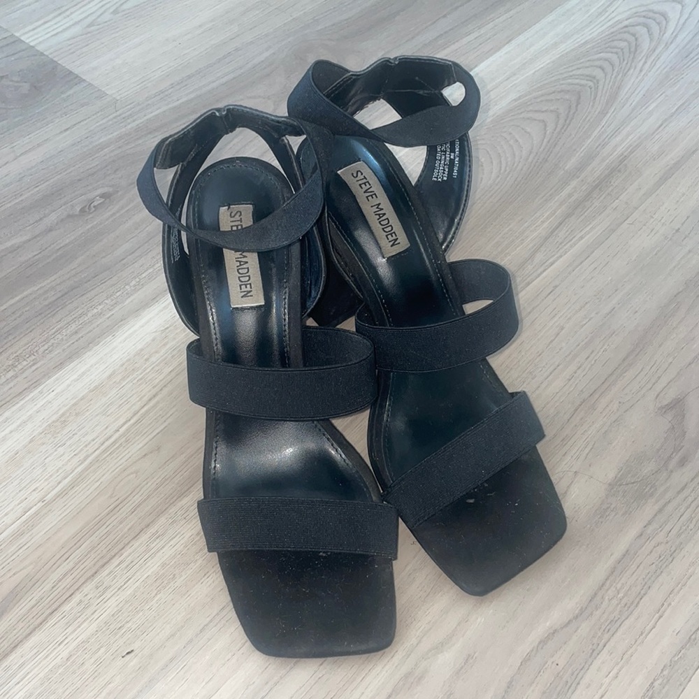 Black Steve Madden heels